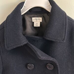 CREWCUTS Navy Pea Coat